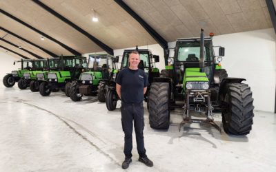 25 års bilhandel droppet – nu sælger han traktorer